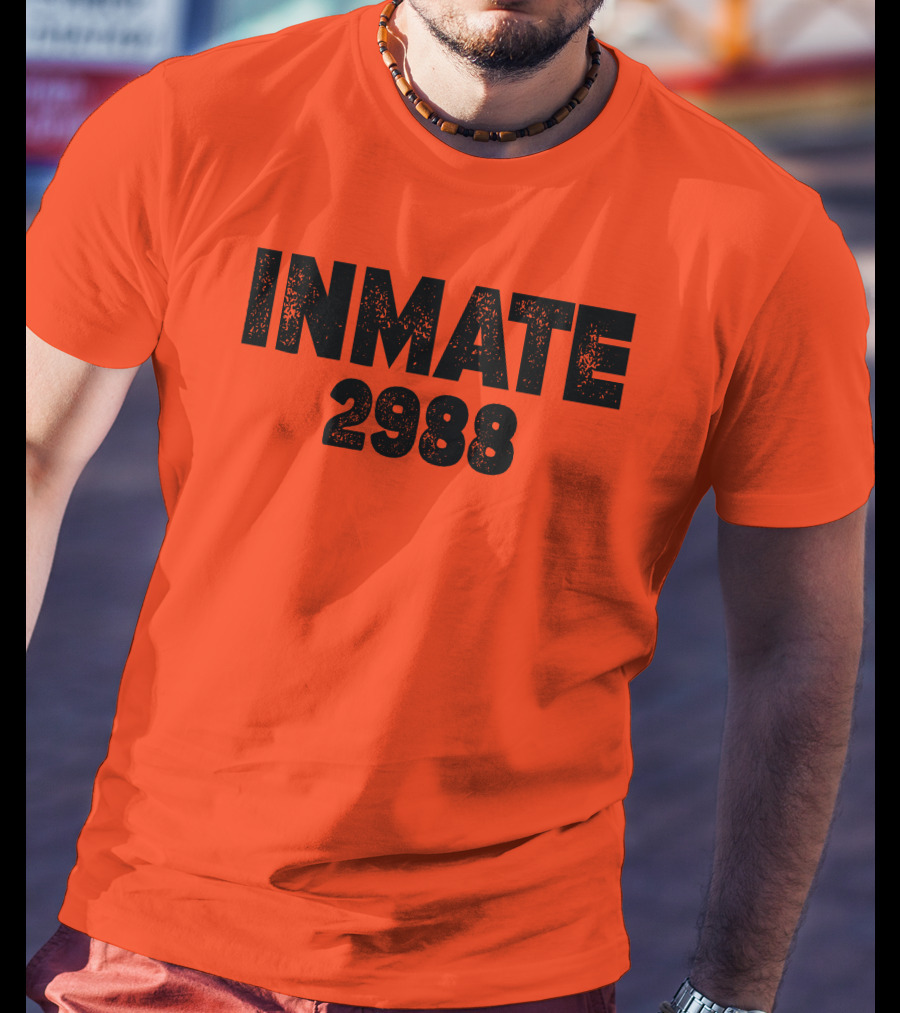 Inmate 2988 Boogie2988 Prison Number T-Shirt