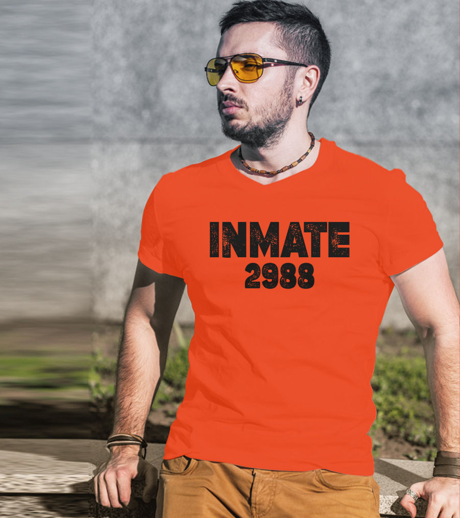Inmate 2988 Boogie2988 Prison Number T-Shirt