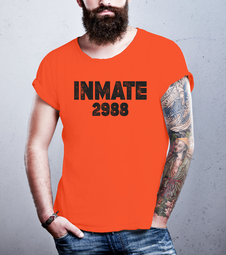 Inmate 2988 Boogie2988 Prison Number T-Shirt