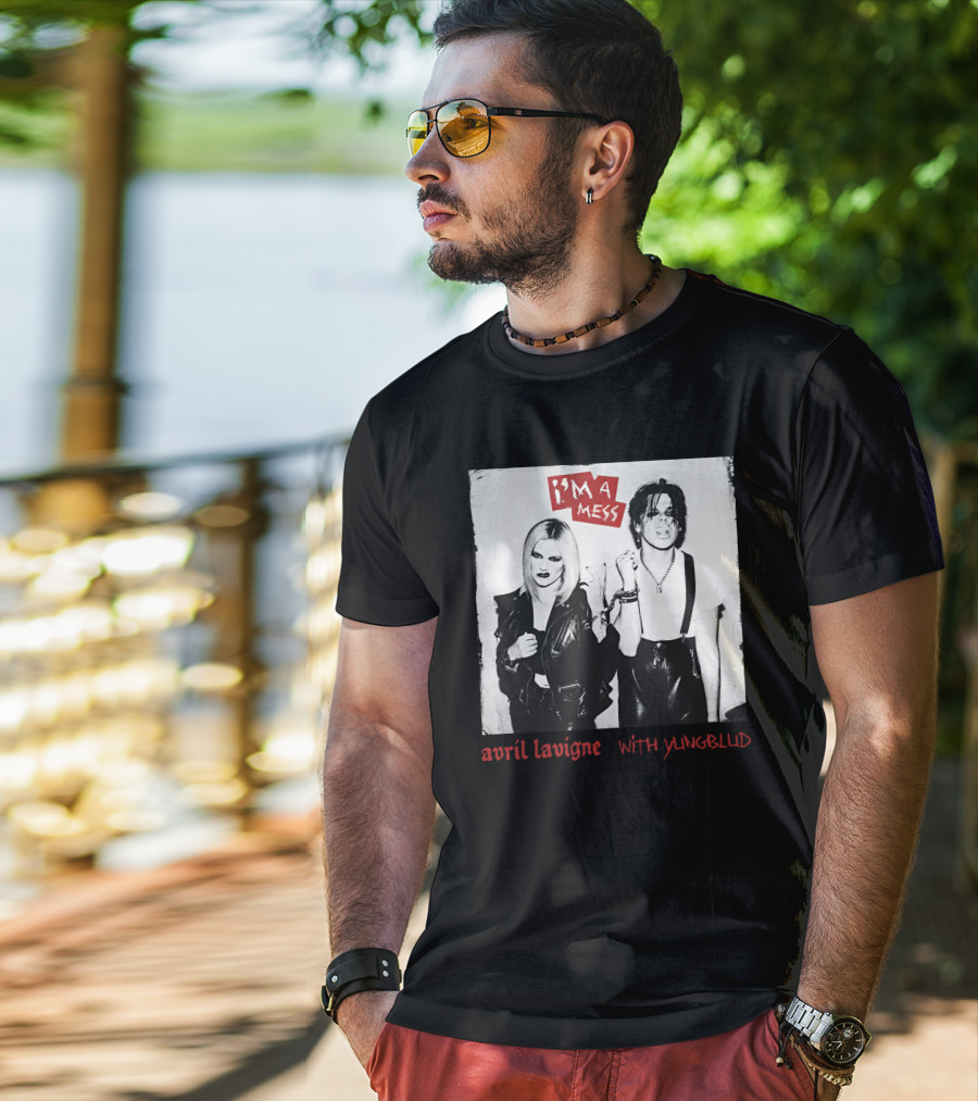 Avril Lavigne I'm A Mess With Yungblud T-Shirt