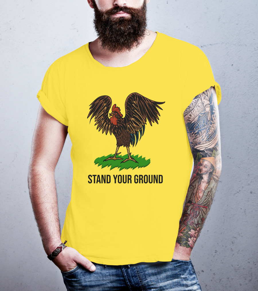 Tim Pool Stand Your Ground Rooster T-Shirt