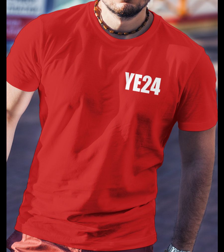 Ye24 Donda's Place Campaign Text White T-Shirt