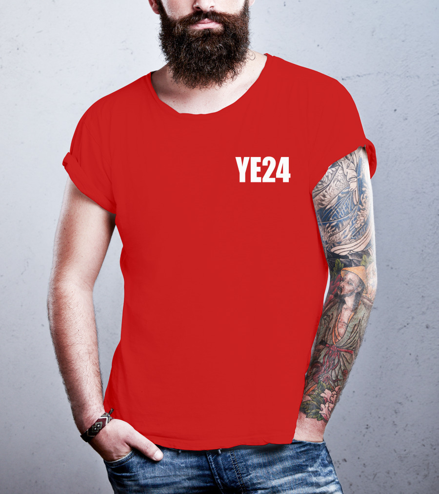Ye24 Donda's Place Campaign Text White T-Shirt