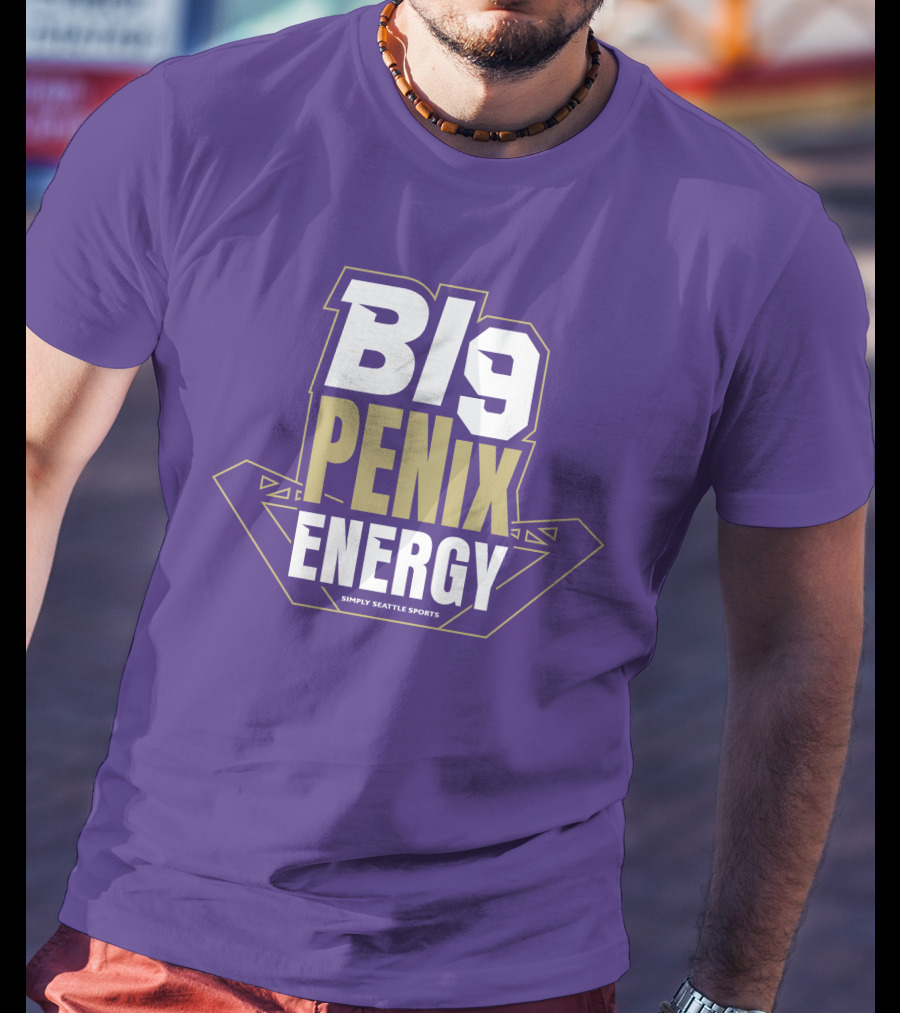 Big Penix Energy Simply Seattle Sports T-Shirt