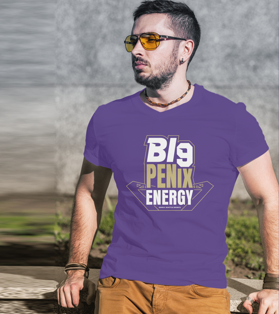 Big Penix Energy Simply Seattle Sports T-Shirt