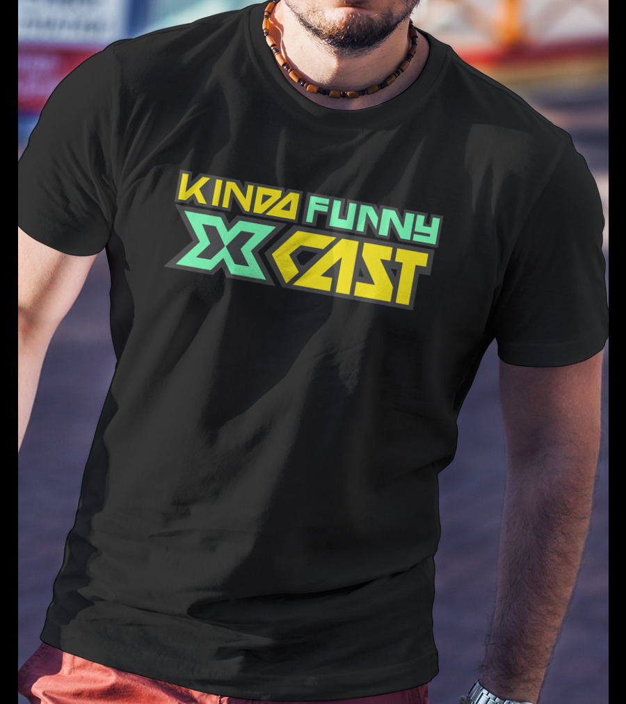Kinda Funny Xcast Performance Gaming Podcast T-Shirt