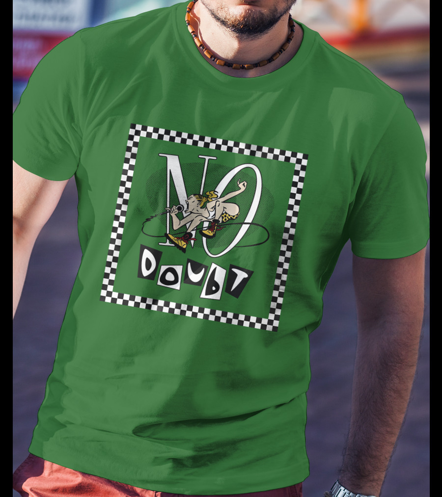 No Doubt Trapped In A Box Checkered T-Shirt
