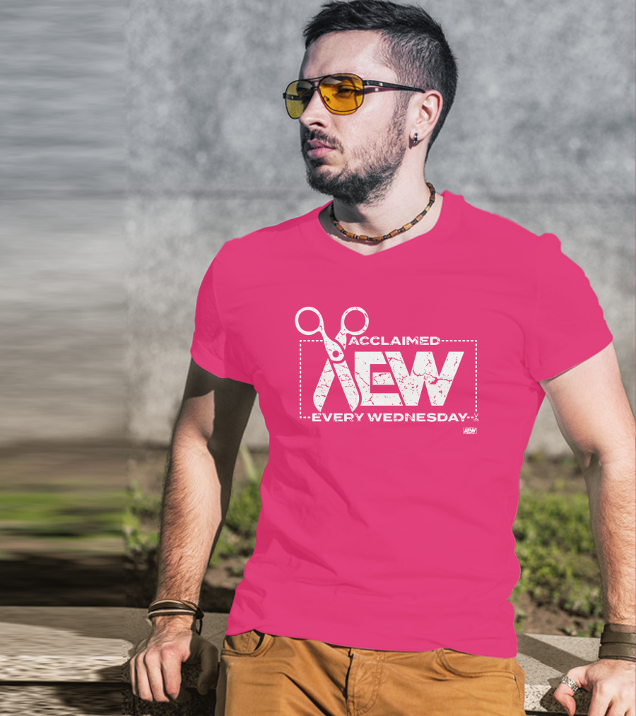 Acclaimed AEW Every Wednesday T-Shirt