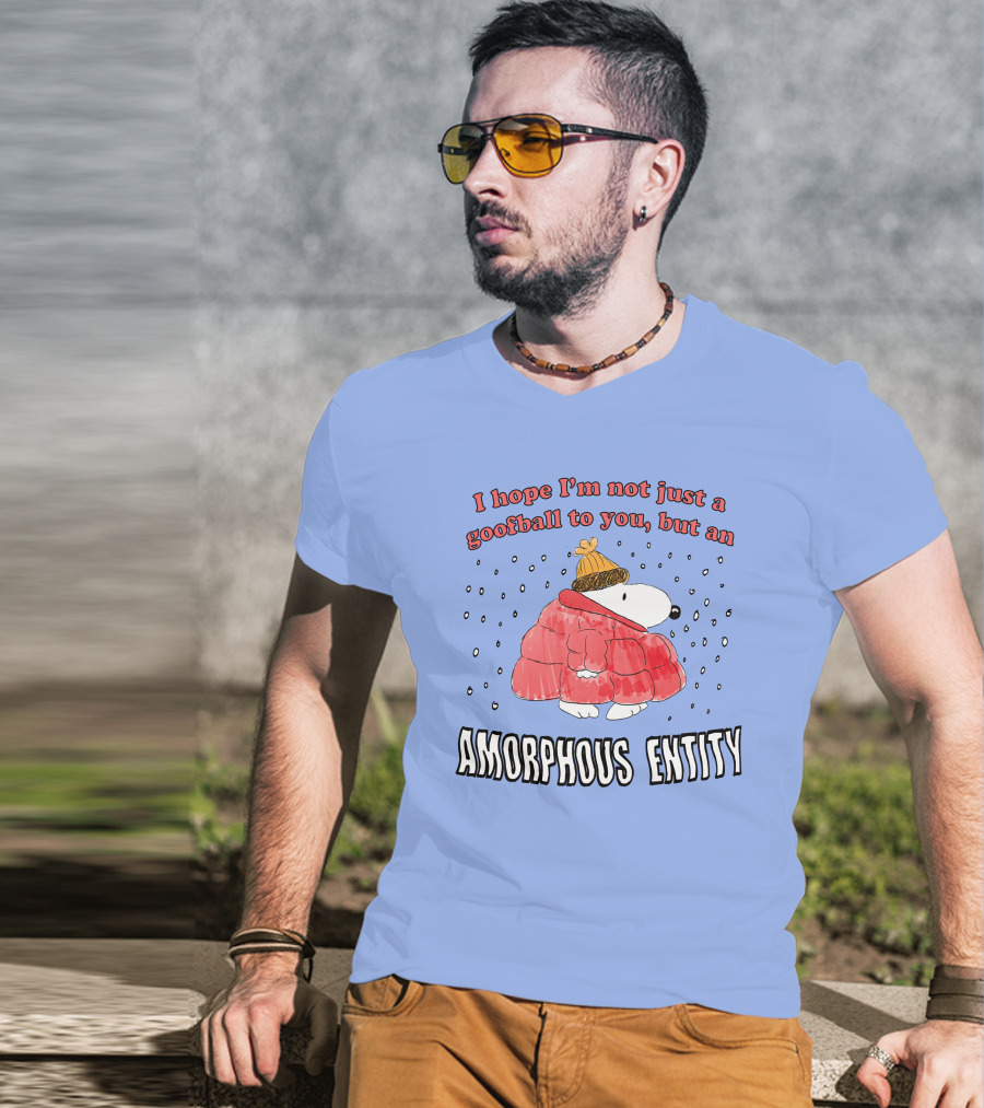 I Hope I'm Not Just A Goofball To You But An Amorphous Entity In Winter Wear T-Shirt