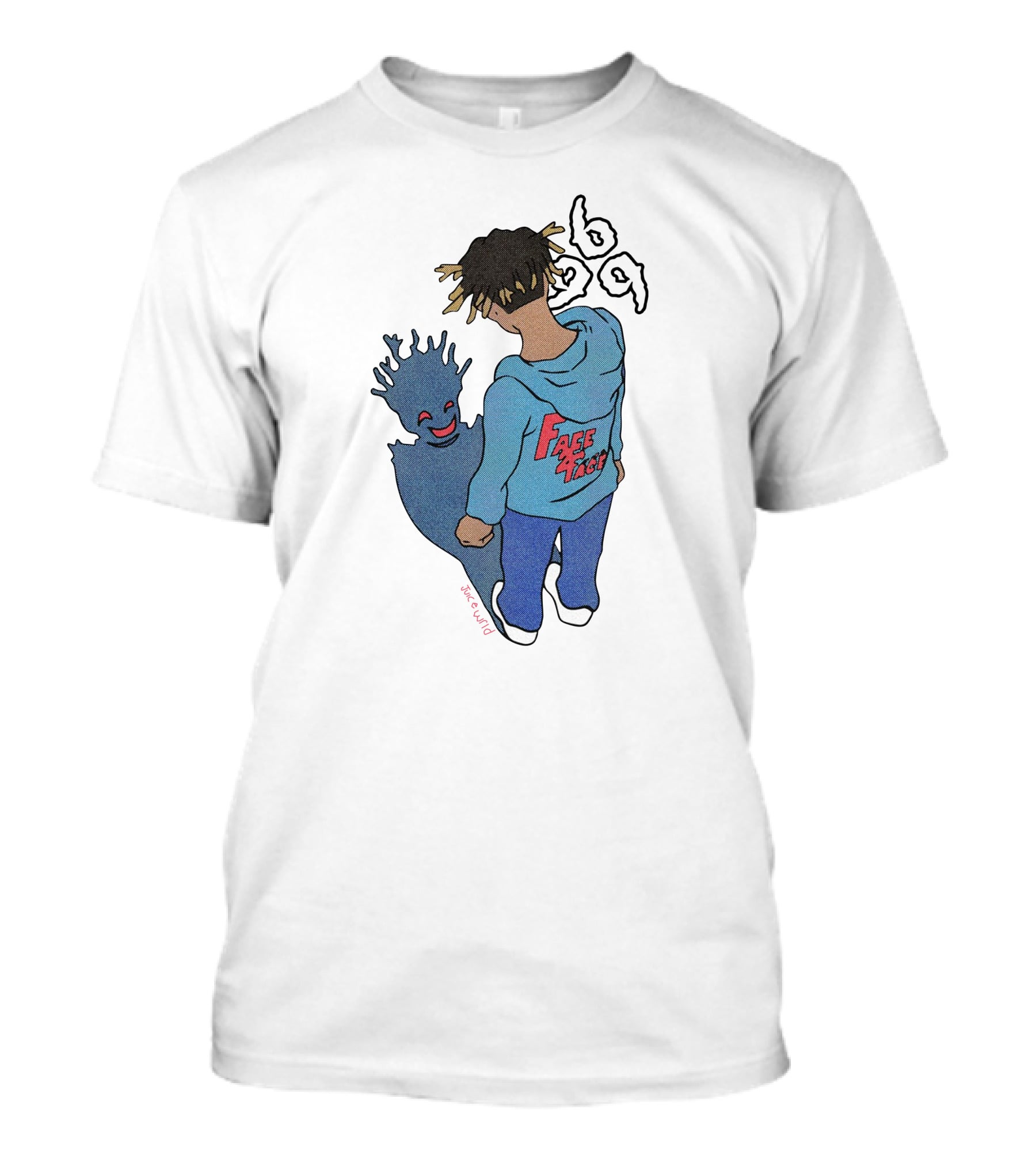 999Club Reflection Face Your Fears 69 Shadow T-Shirt