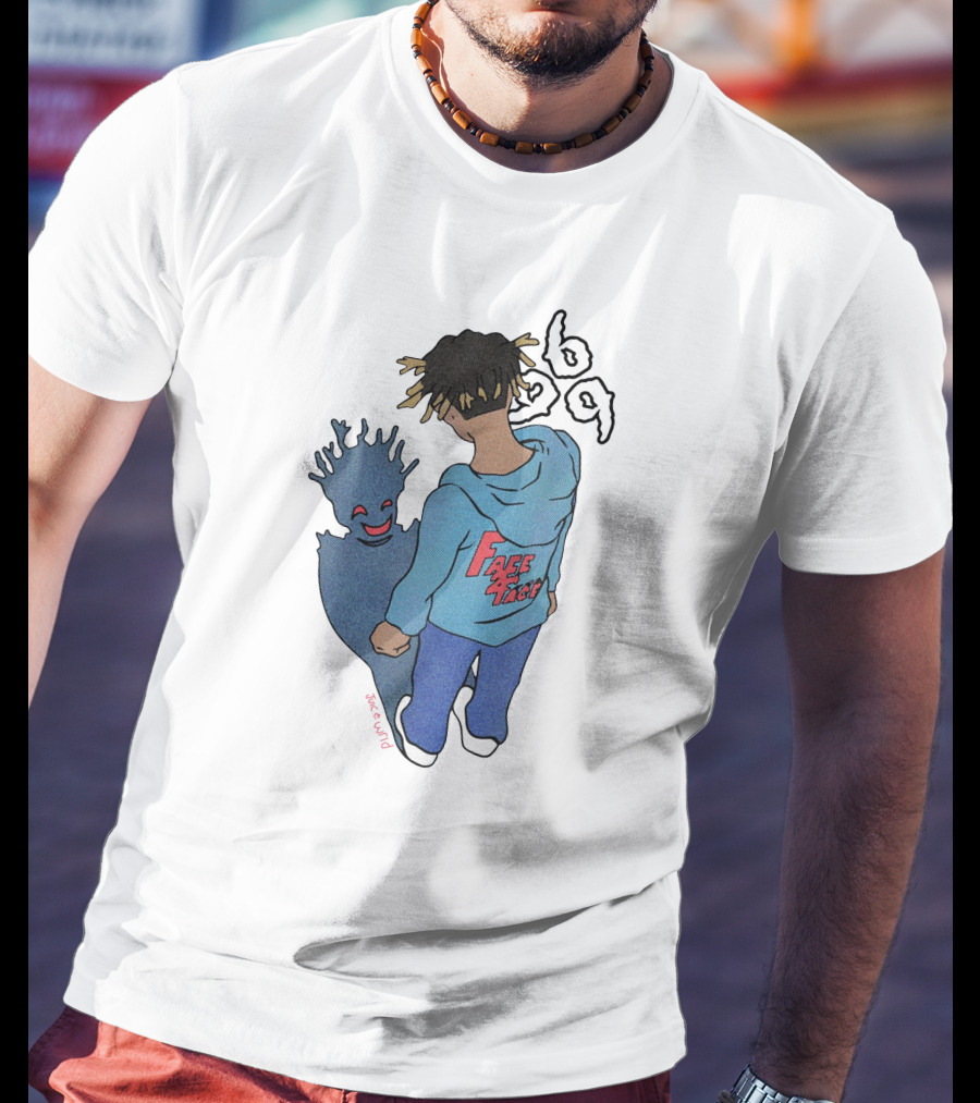 999Club Reflection Face Your Fears 69 Shadow T-Shirt