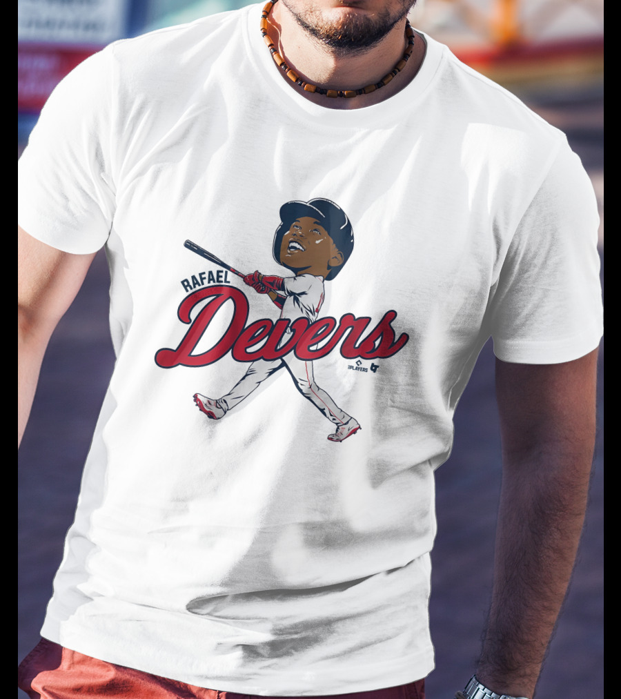 Rafael Devers Baseball Caricature Sports T-Shirt