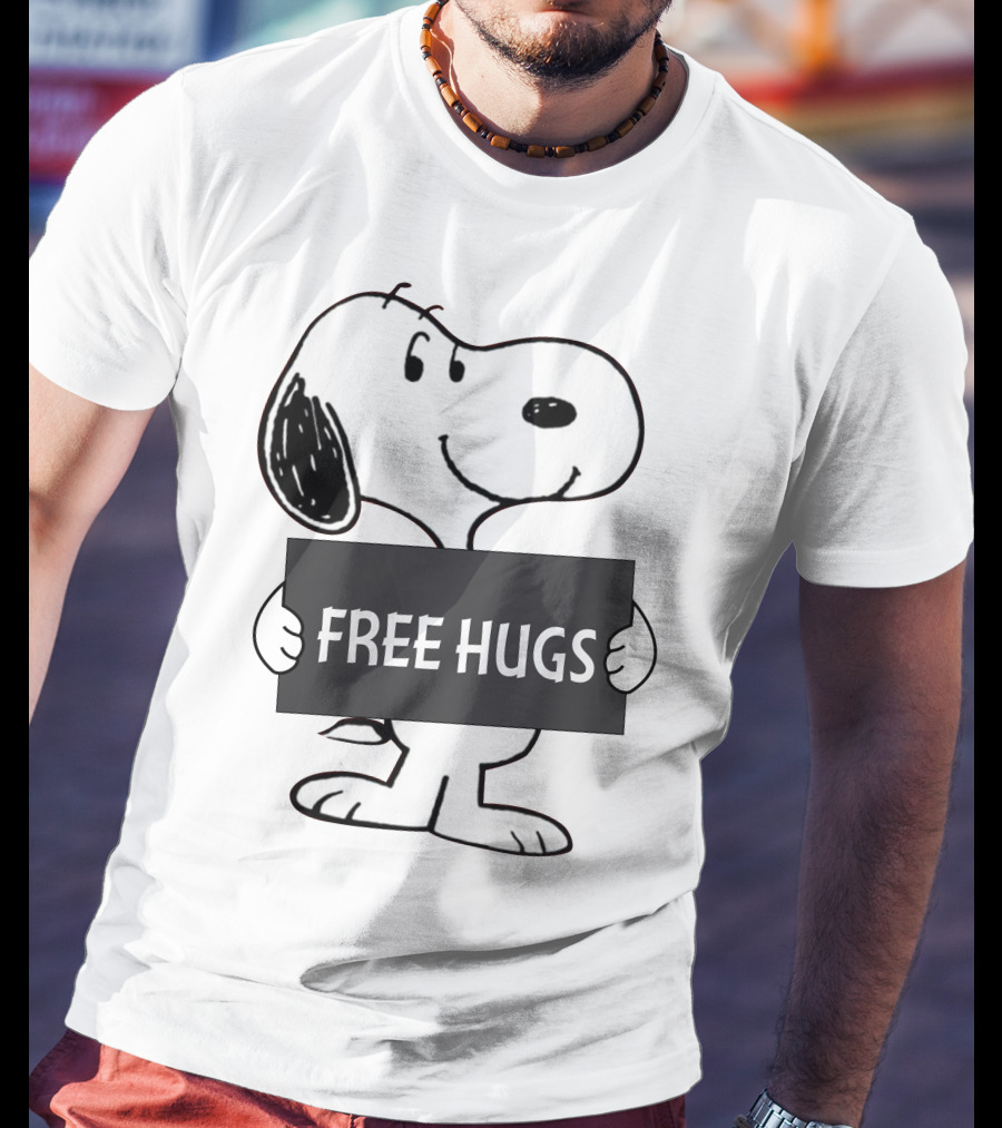 Free Hugs Snoopy Peanuts T-Shirt