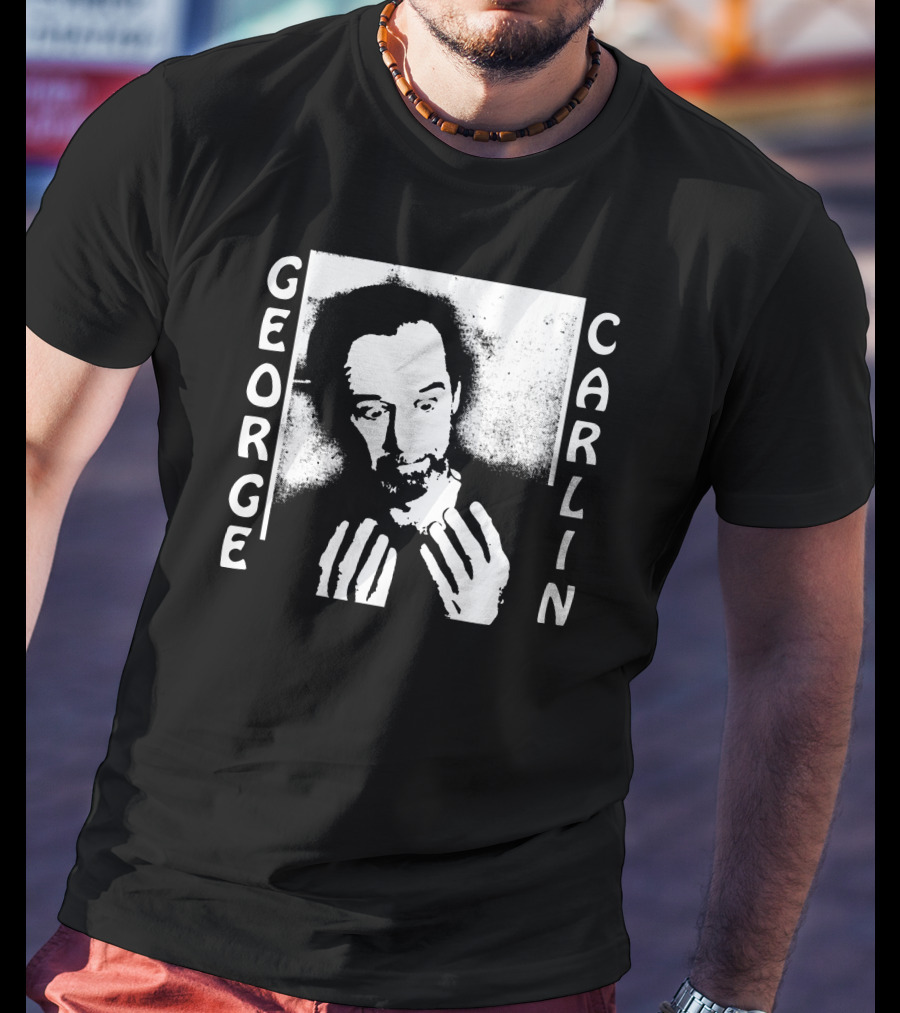 George Carlin It Only Hurts When I Think Wyco Vintage T-Shirt