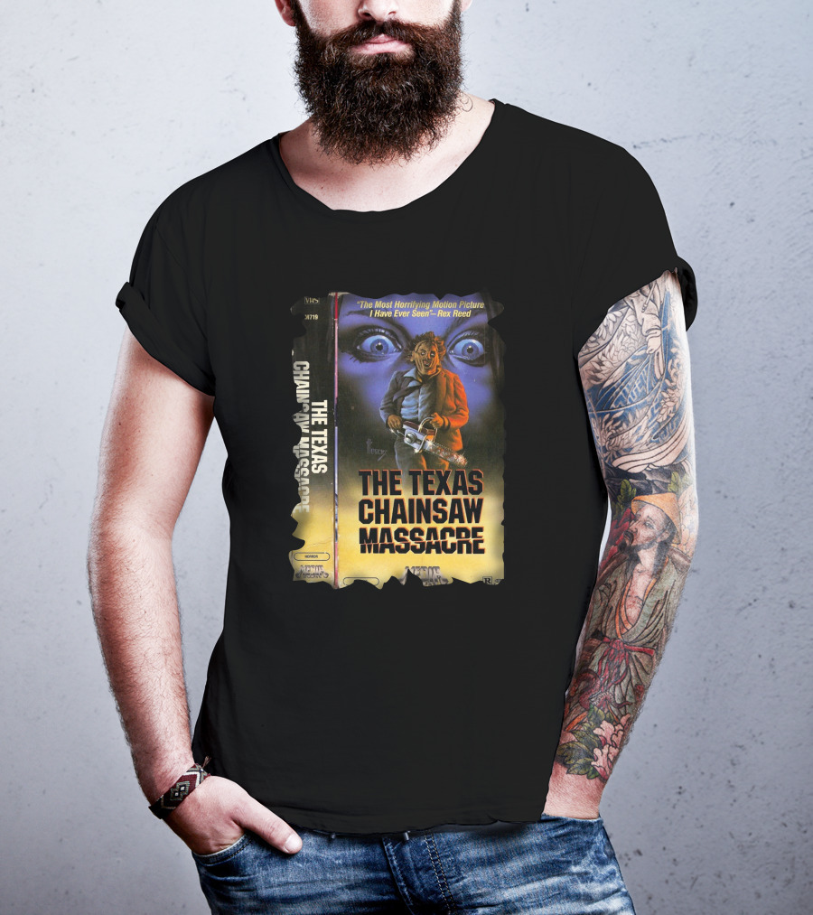 The Texas Chainsaw Massacre Most Horrifying Motion Picture Rex Reed T-Shirt