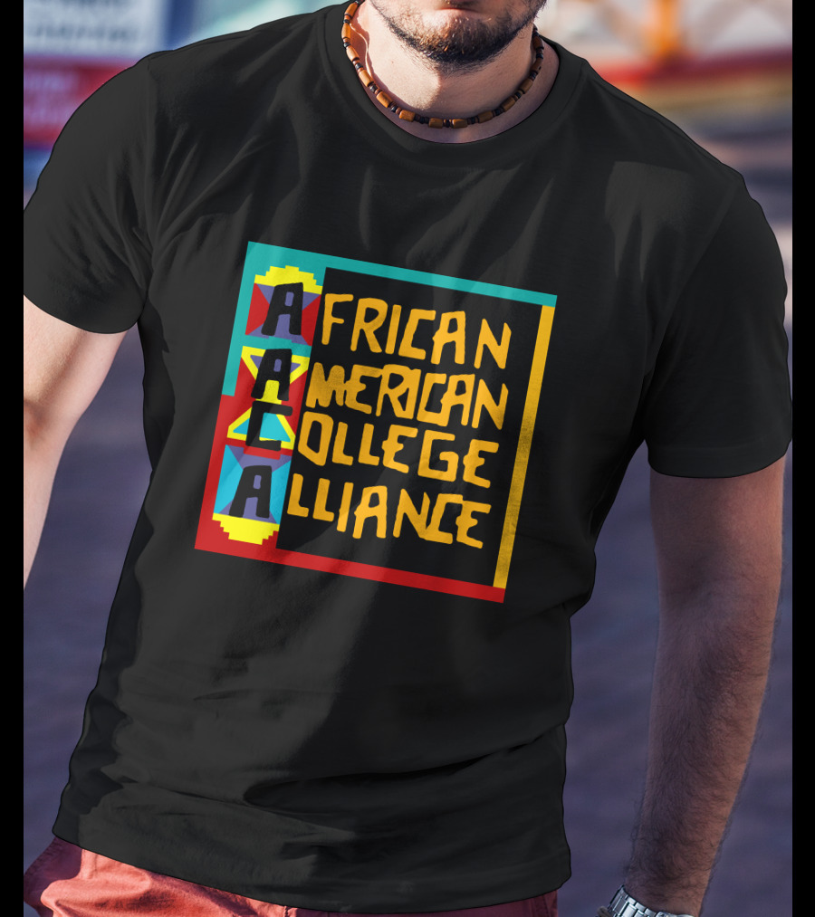 African American College Alliance AACA Matthew A Cherry Clothing Shop T-Shirt