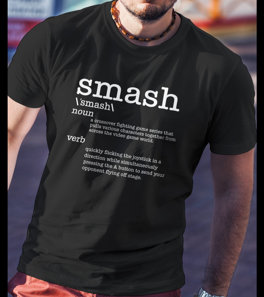 Smash Definition Crossover Fighting Game Series Parappa Video Game T-Shirt