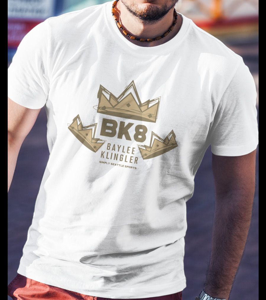 BK8 Baylee Klingler Simply Seattle Sports Crown T-Shirt