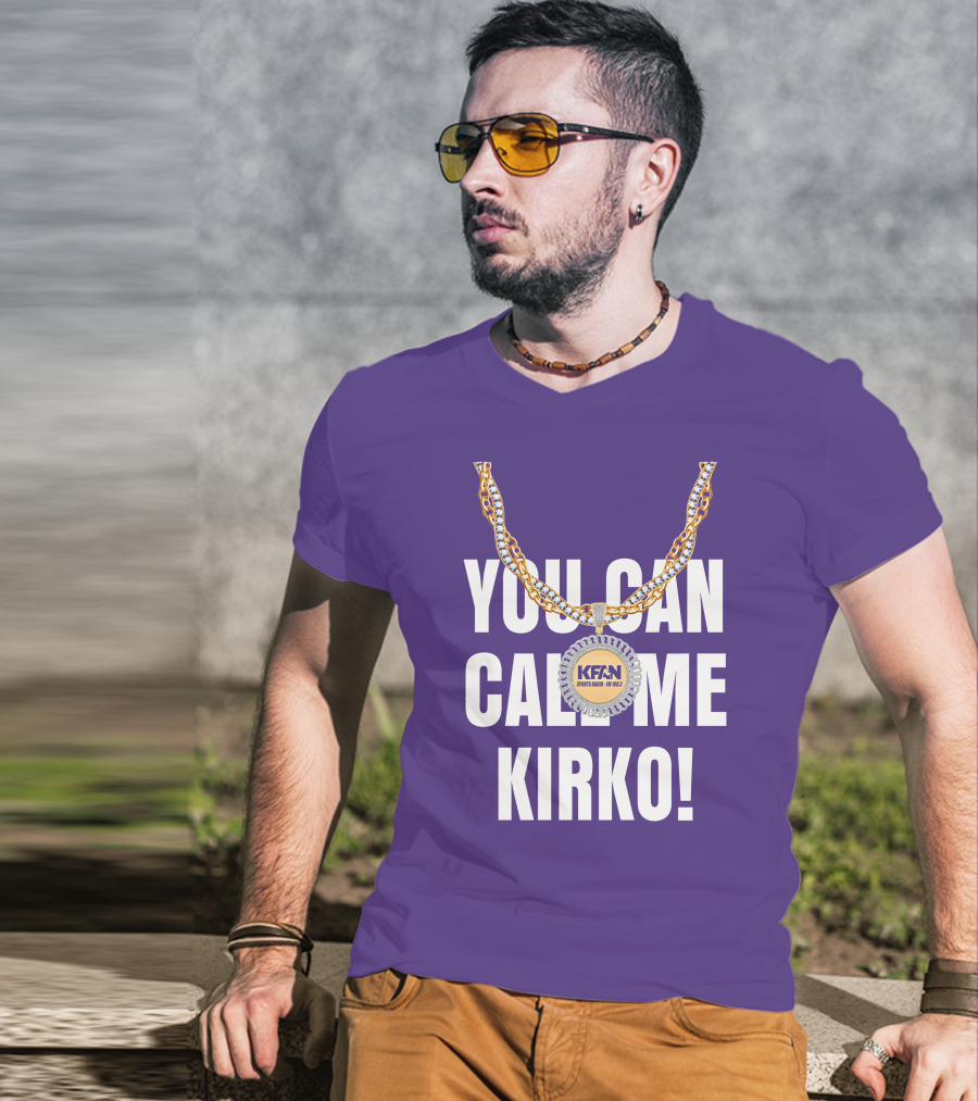 KFAN Sports Radio You Can Call Me Kirko T-Shirt