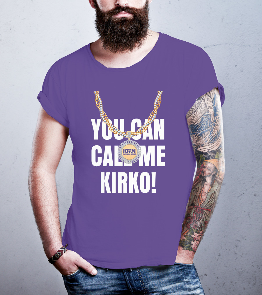 KFAN Sports Radio You Can Call Me Kirko T-Shirt
