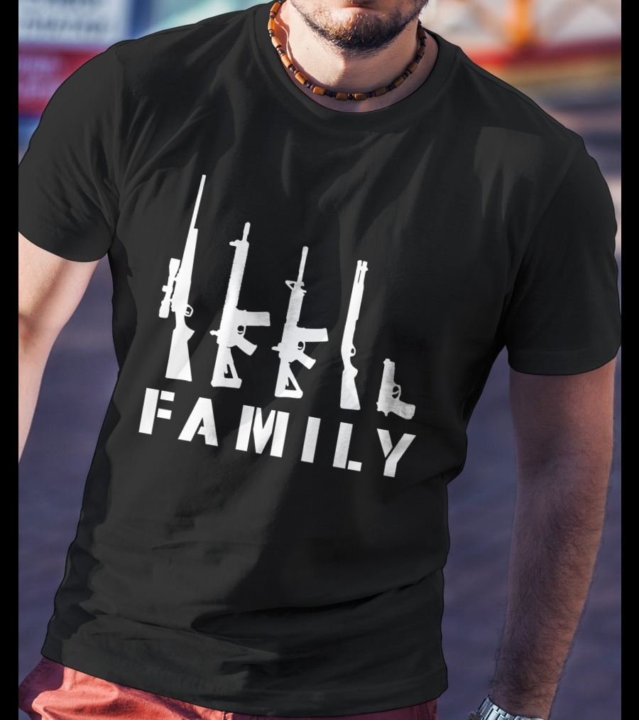 FAMILY Gun Silhouettes Collection T-Shirt