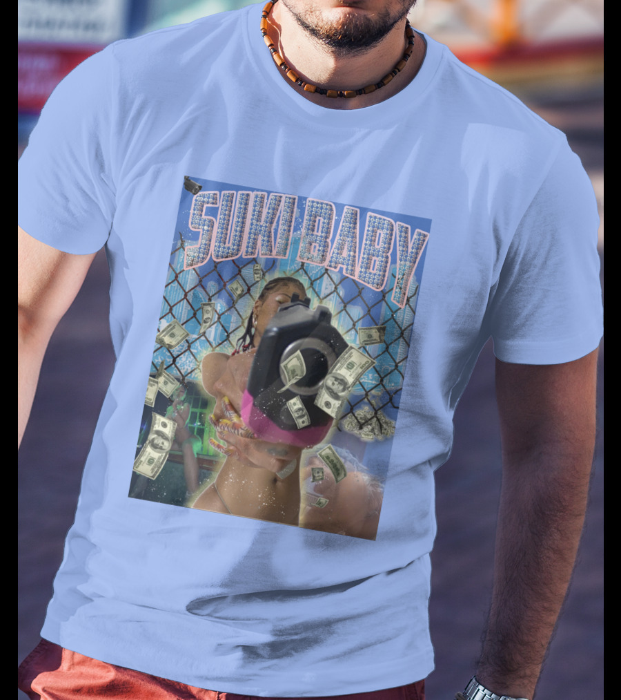 Suki Baby Money And Glamour Urban Aesthetic T-Shirt