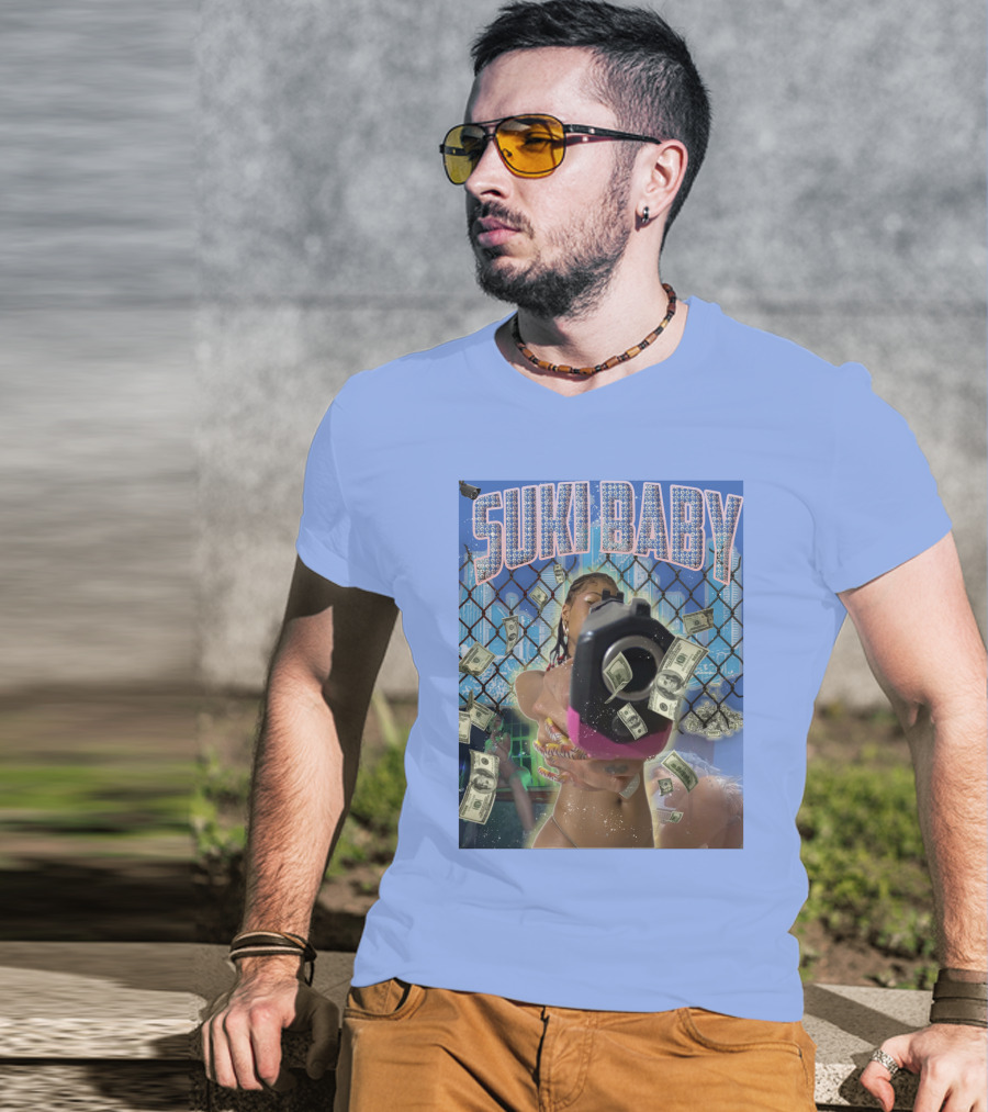 Suki Baby Money And Glamour Urban Aesthetic T-Shirt