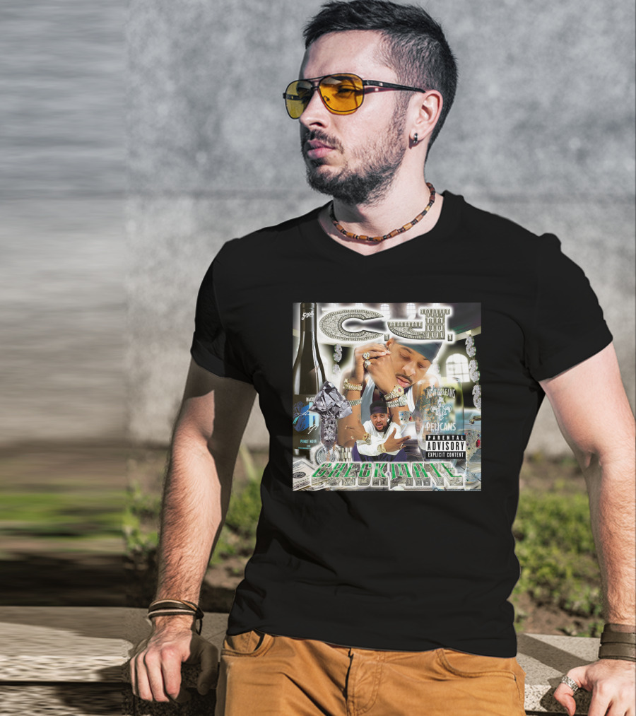Cj Checkmate New Orleans Pelicans Explicit Content Money And Luxury T-Shirt