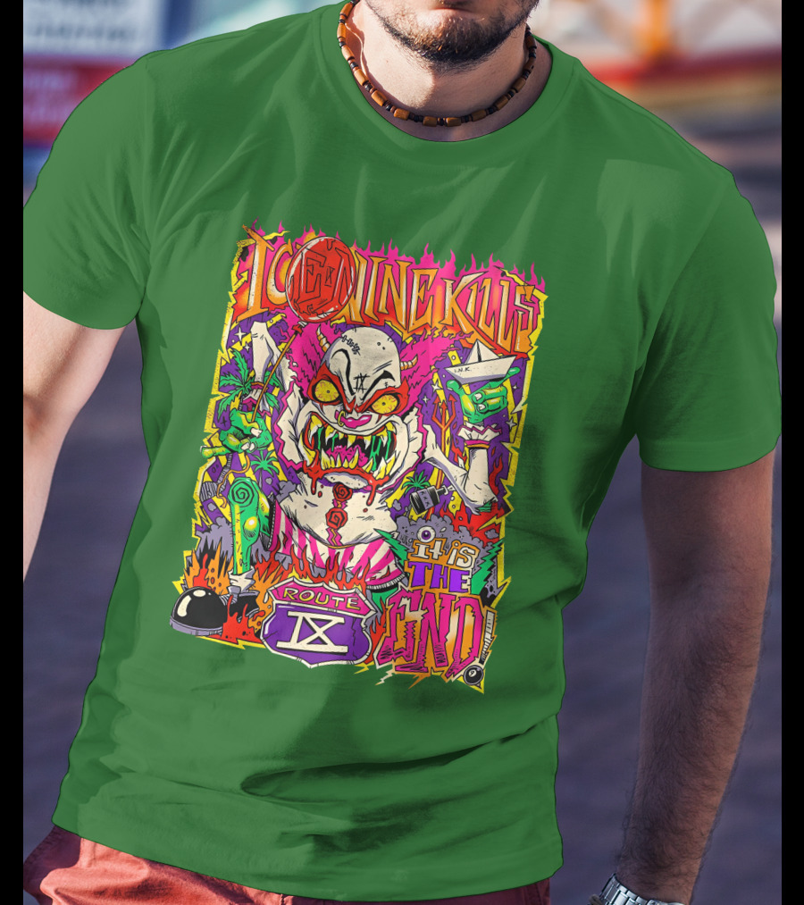 Ice Nine Kills Zombie Clown Route IX It’s The End T-Shirt