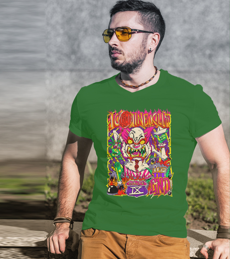 Ice Nine Kills Zombie Clown Route IX It’s The End T-Shirt