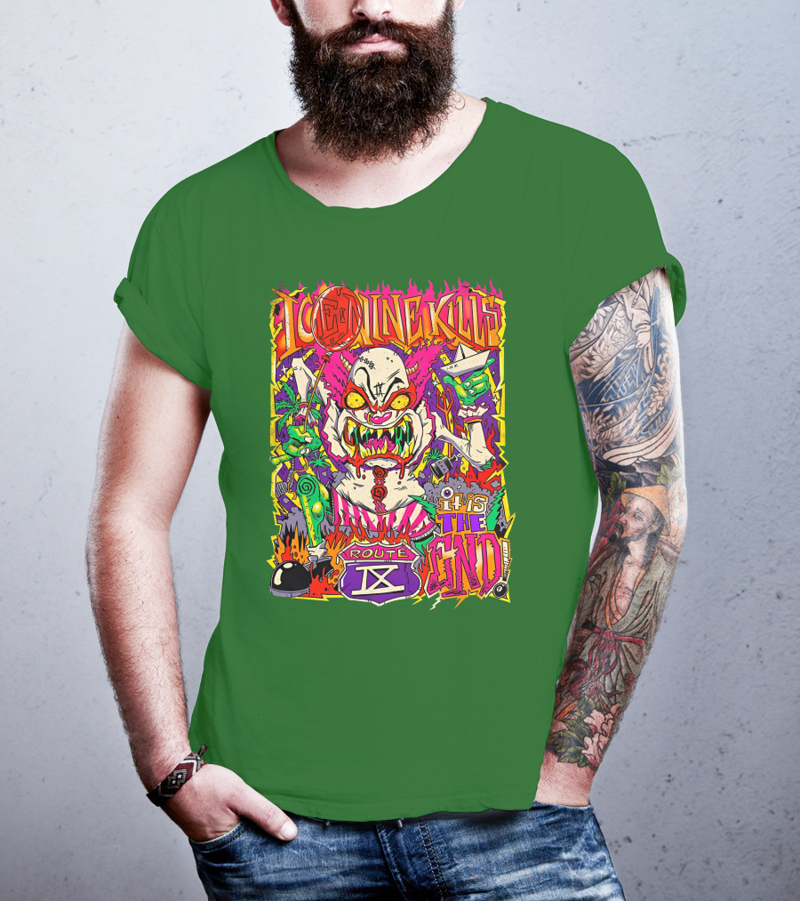 Ice Nine Kills Zombie Clown Route IX It’s The End T-Shirt