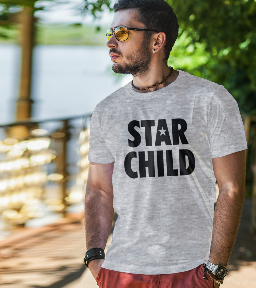 STAR CHILD Star In Letter A T-Shirt