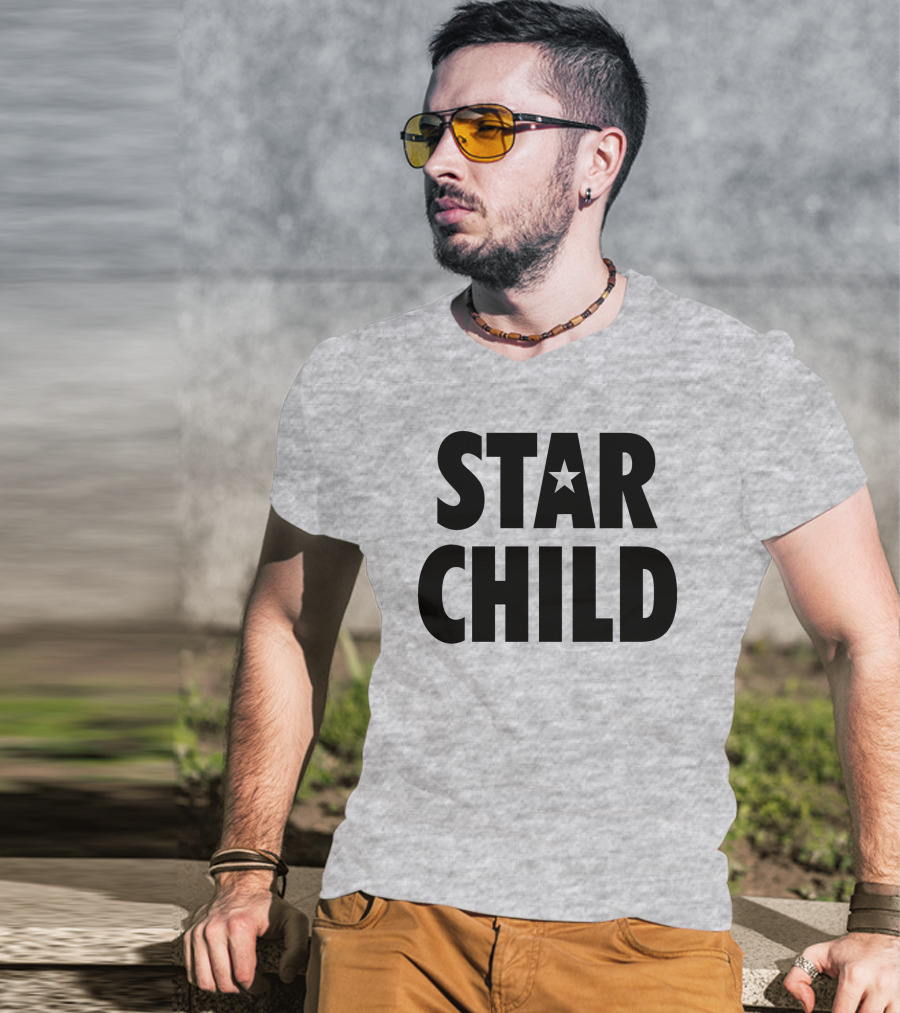 STAR CHILD Star In Letter A T-Shirt