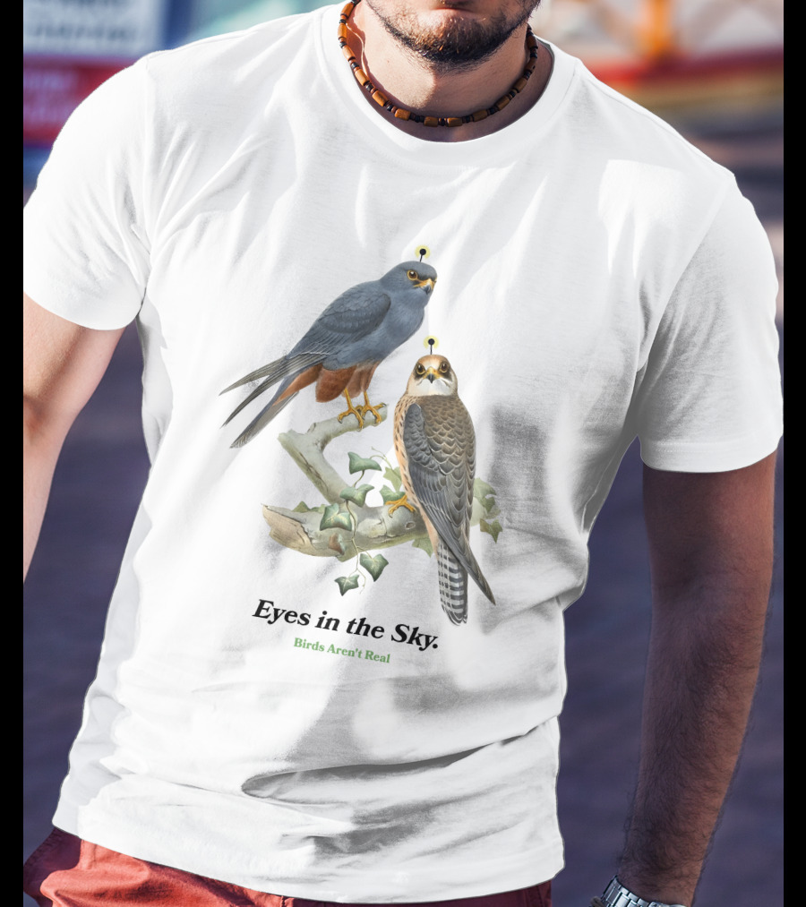 Eyes In The Sky Birds Aren't Real T-Shirt