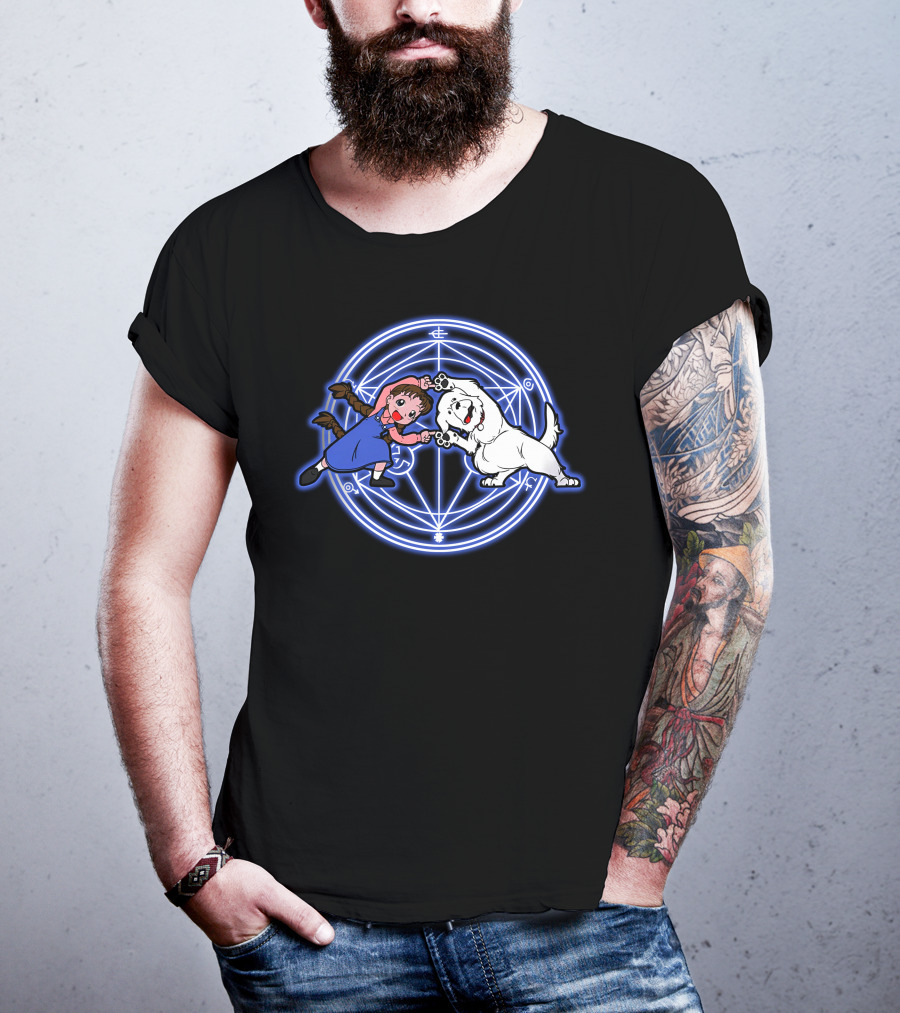 Nina Tucker Fusion Circle Fullmetal Alchemist Crossover T-Shirt