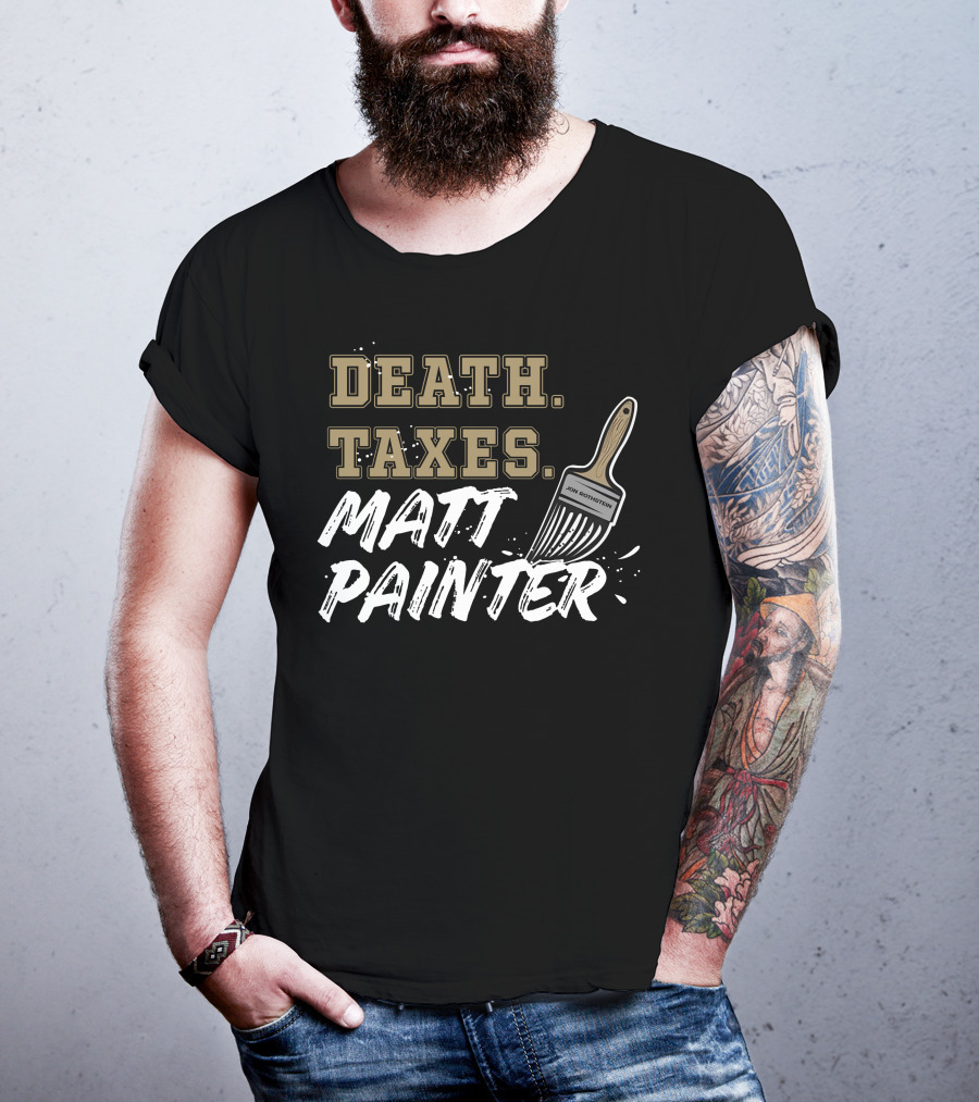 Death Taxes Matt Painter Jon Rothstein T-Shirt