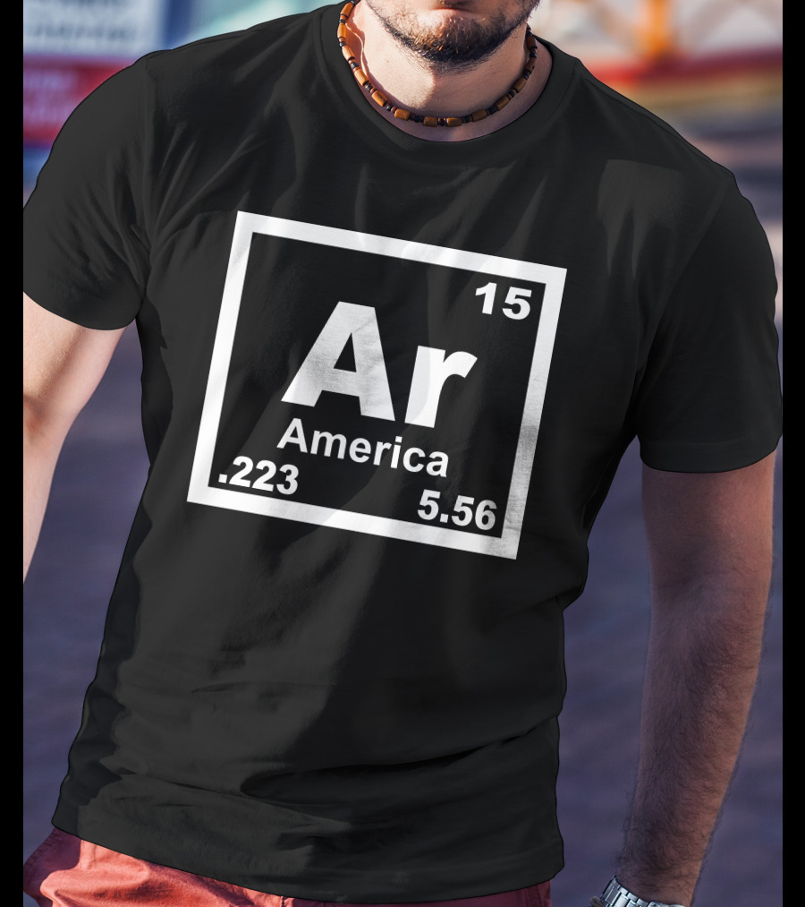 15 Ar America .223 5.56 Elements T-Shirt