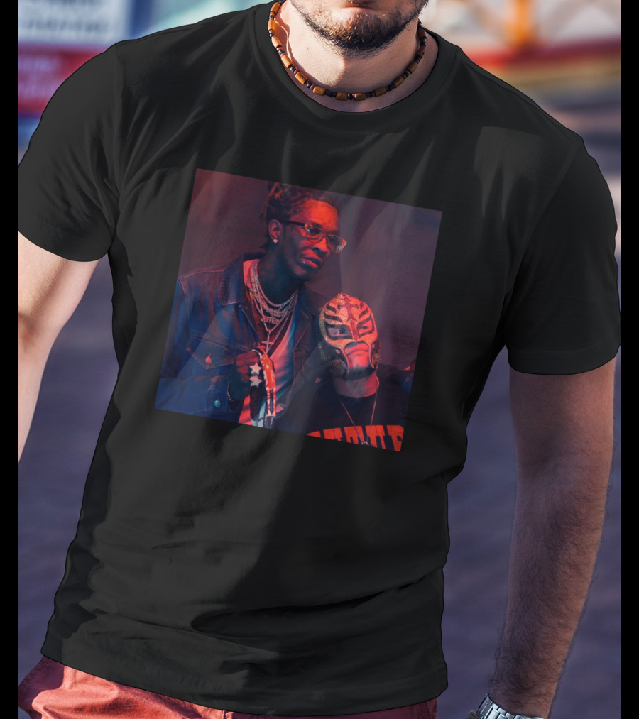 Young Thug Rey Mysterio Collaboration T-Shirt