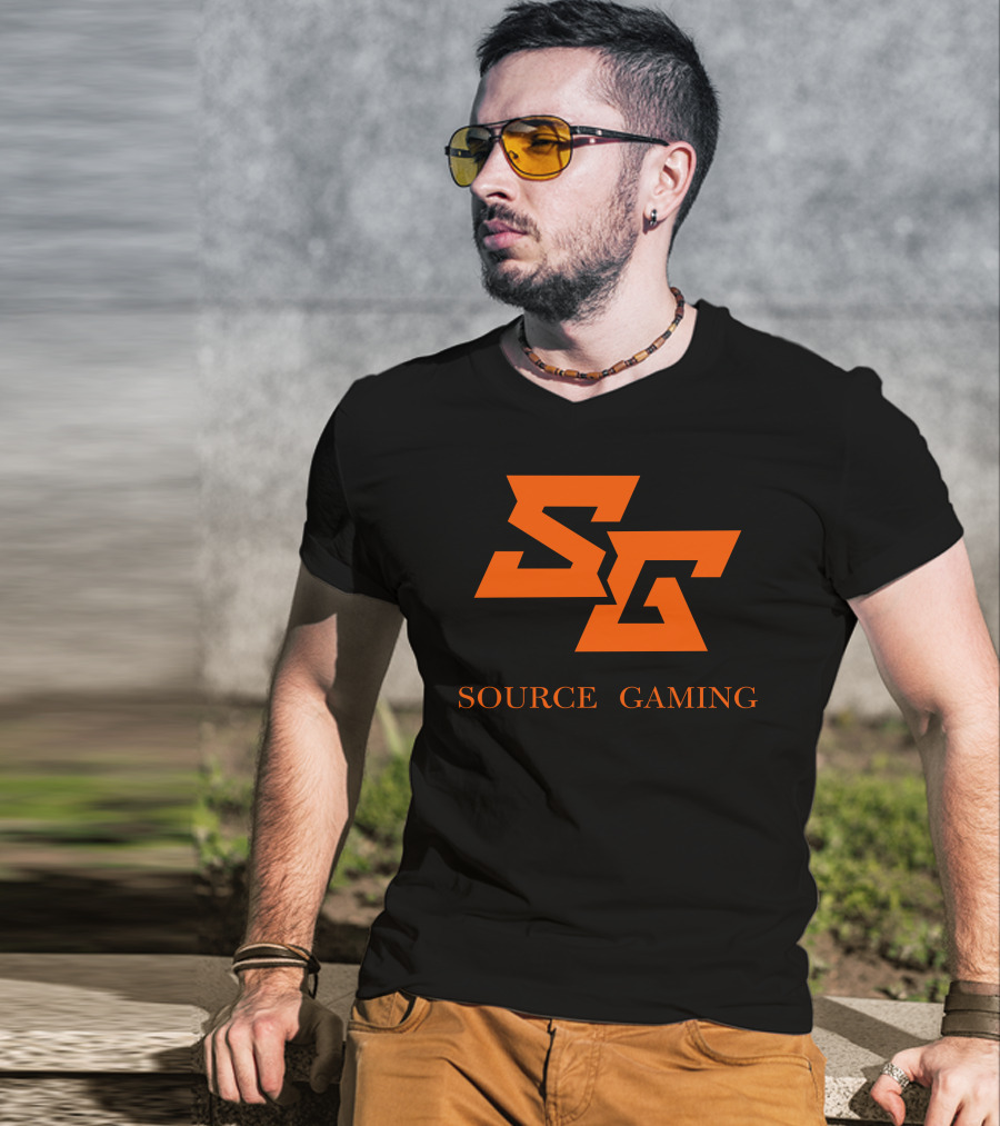 SG Source Gaming Bold Orange T-Shirt