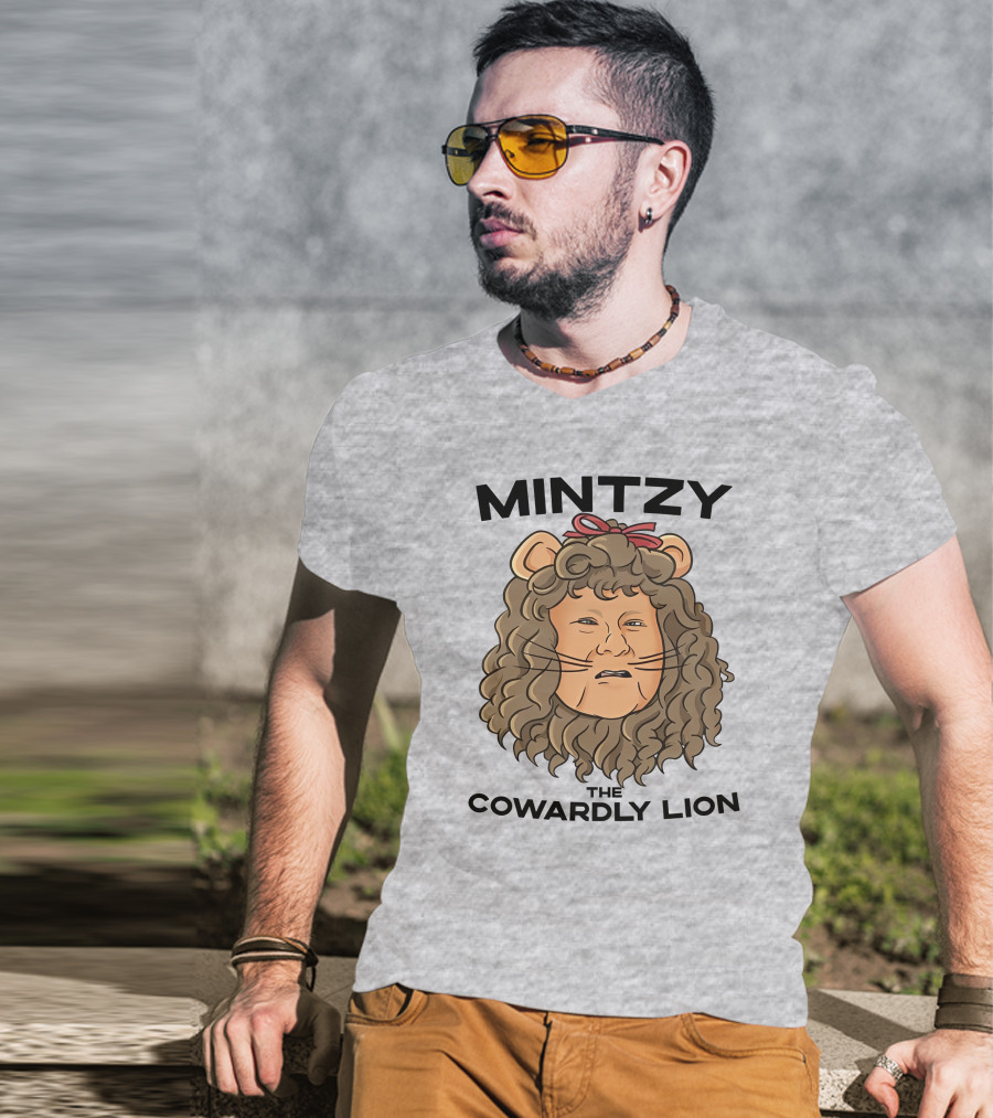 MINTZY The Cowardly Lion T-Shirt