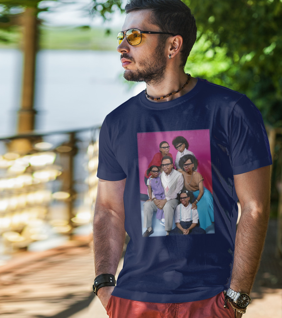Keeping Up With The Ru's Family Portrait Multiface Glasses T-Shirt