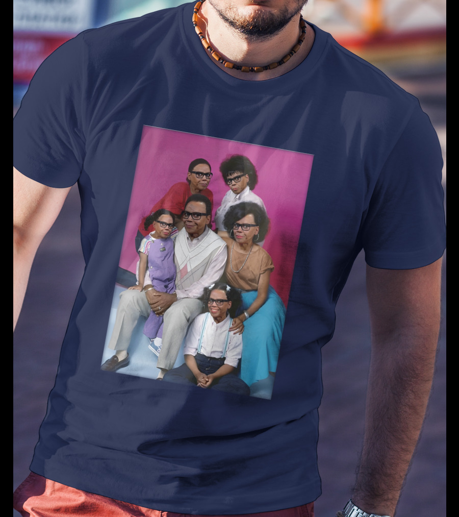 Keeping Up With The Ru's Family Portrait Multiface Glasses T-Shirt