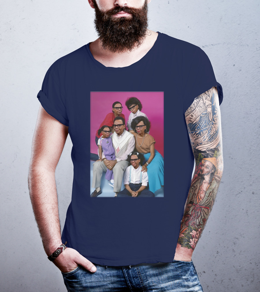 Keeping Up With The Ru's Family Portrait Multiface Glasses T-Shirt