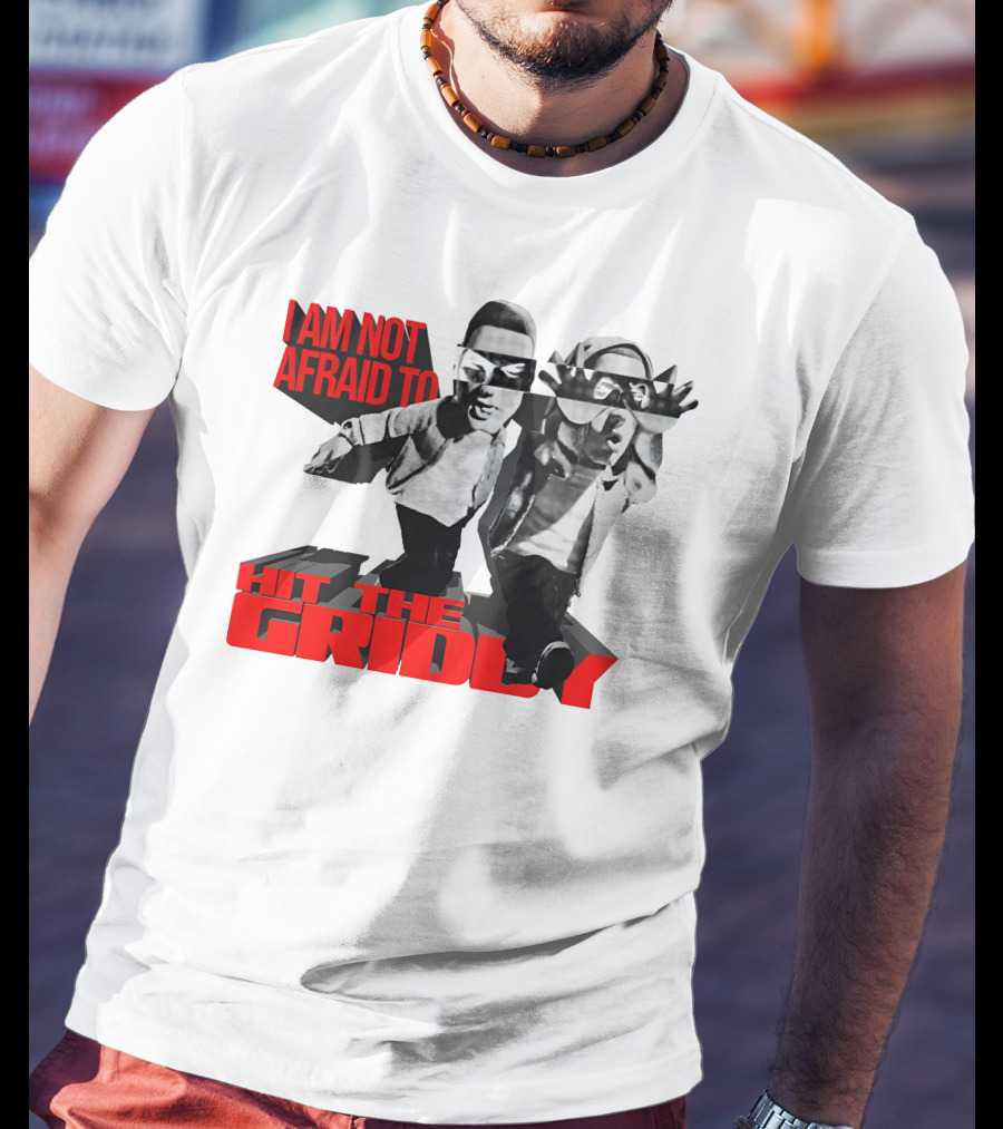 I Am Not Afraid To Hit The Griddy With Retro Dance Figures T-Shirt