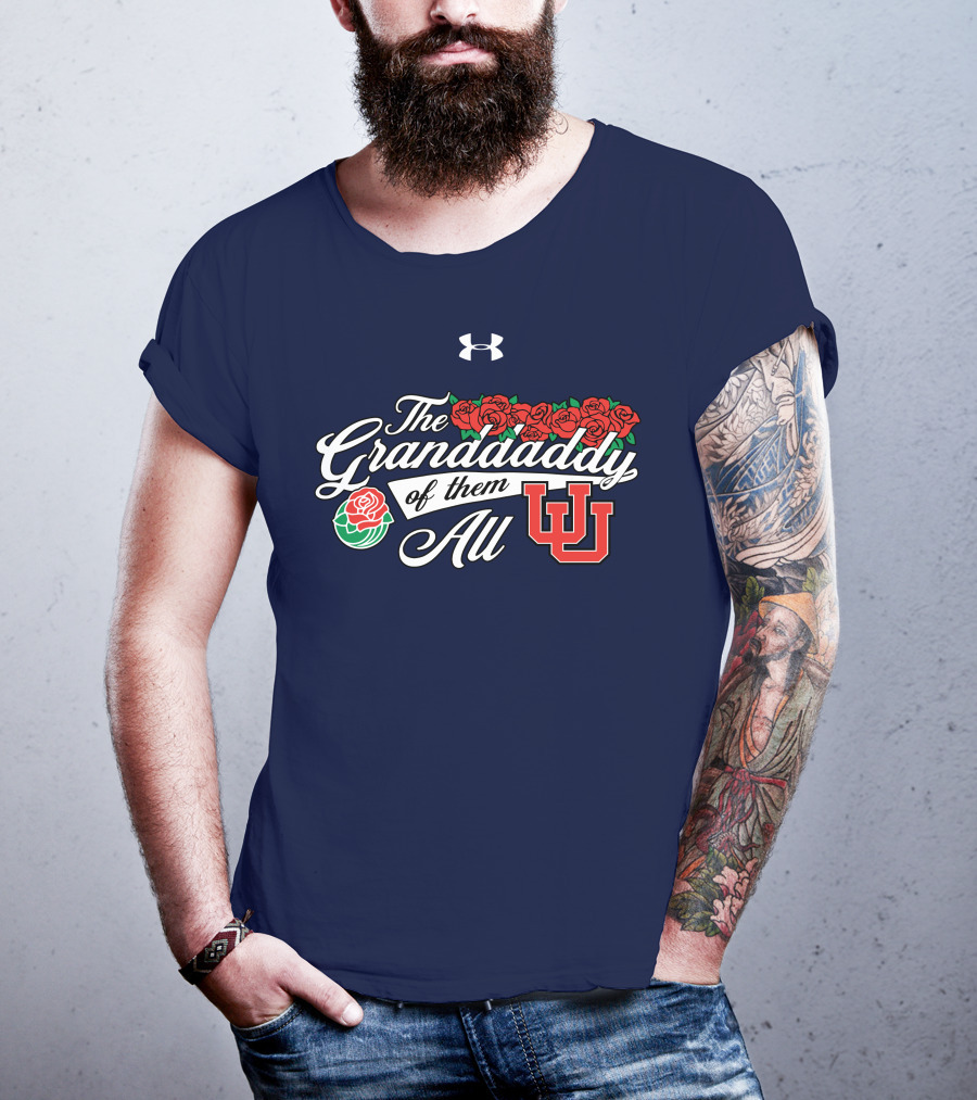 The Granddaddy Of Them All Utah Football Roses UW T-Shirt