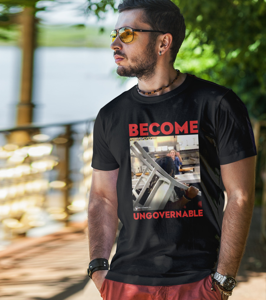 Become Ungovernable Waffle House Chair Incident T-Shirt