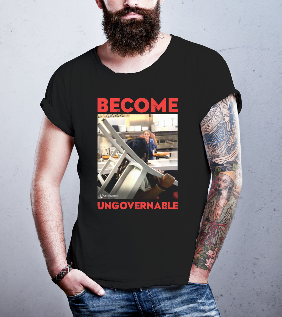 Become Ungovernable Waffle House Chair Incident T-Shirt