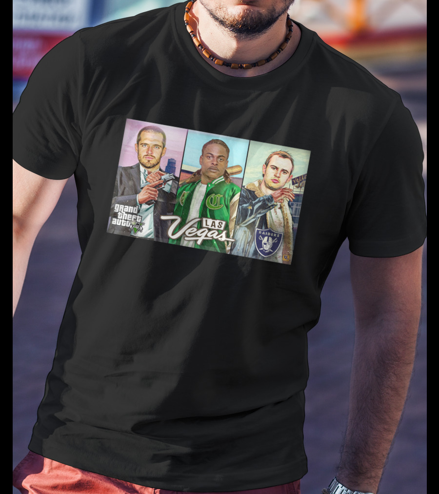 Grand Theft Auto V Las Vegas Raiders T-Shirt