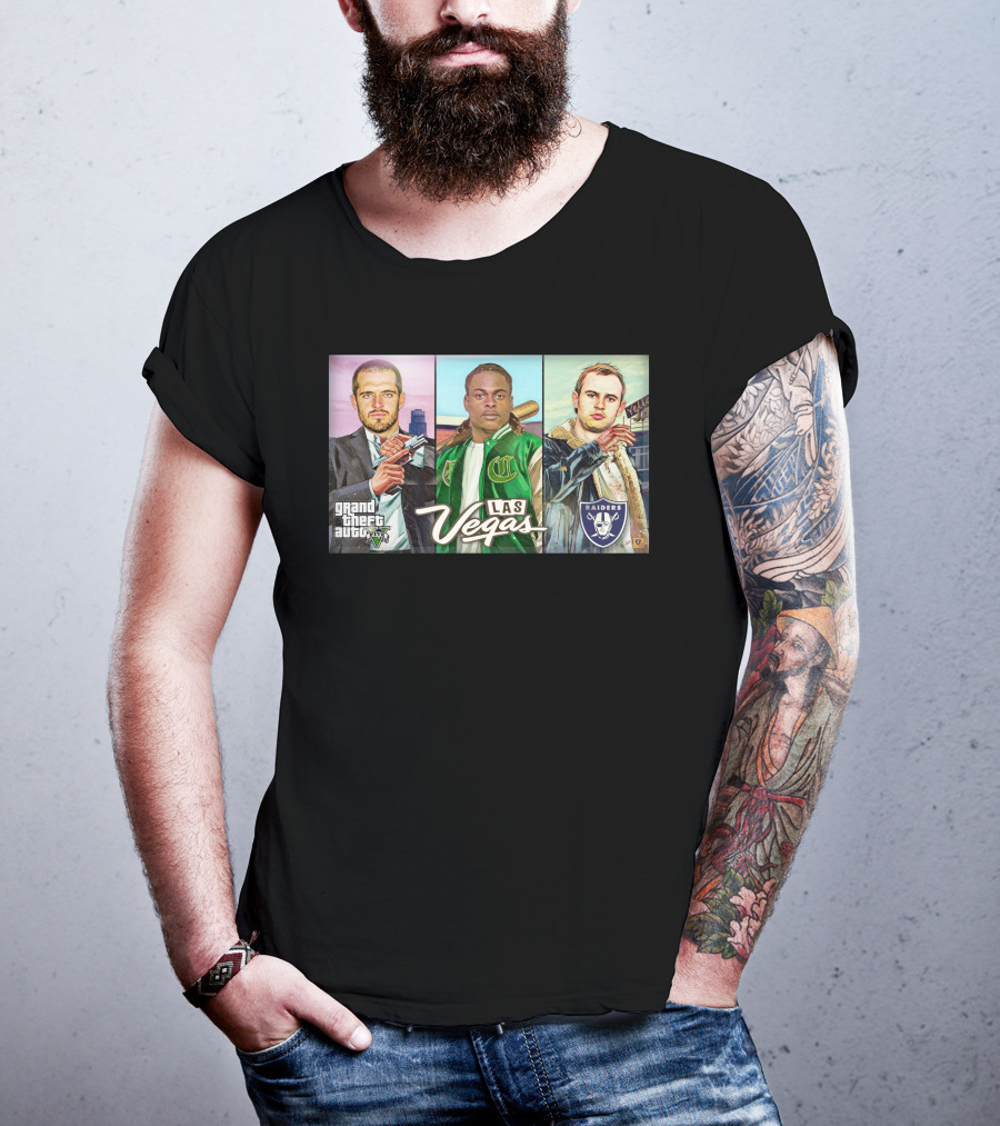 Grand Theft Auto V Las Vegas Raiders T-Shirt