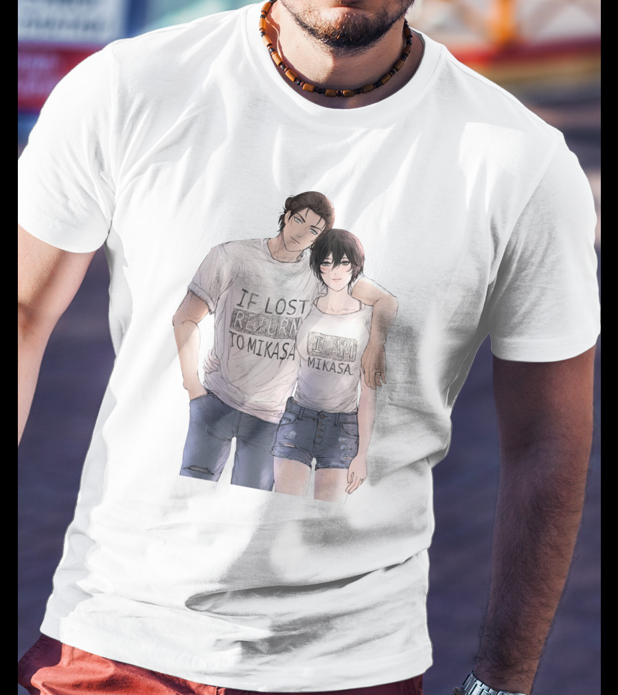 Eremika If Lost Return To Mikasa I'm Mikasa T-Shirt